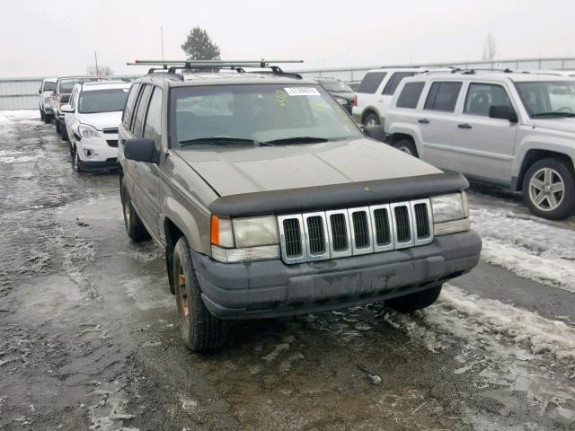 1J4GZ58Y0VC704842 - 1997 JEEP GRAND CHER GRAY photo 1