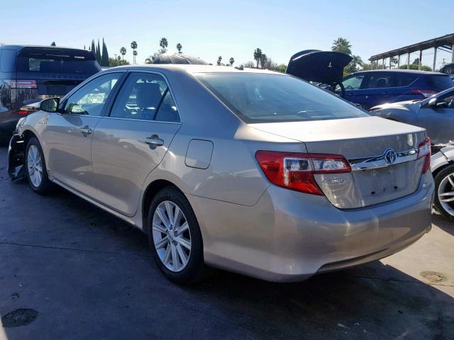 4T1BD1FK2DU084490 - 2013 TOYOTA CAMRY HYBR SILVER photo 3