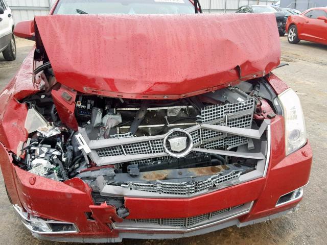 1G6DV57V180208839 - 2008 CADILLAC CTS HI FEA RED photo 9