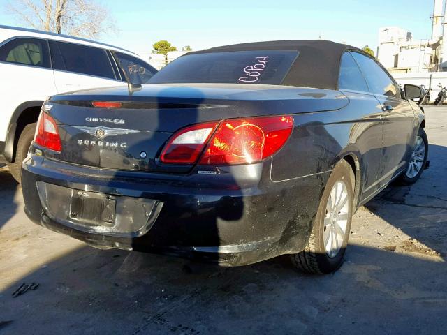 1C3BC5ED4AN144863 - 2010 CHRYSLER SEBRING TO BLACK photo 4