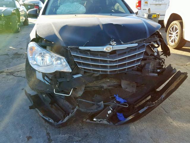 1C3BC5ED4AN144863 - 2010 CHRYSLER SEBRING TO BLACK photo 9