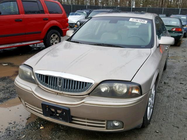 1LNHM87A63Y668973 - 2003 LINCOLN LS TAN photo 9