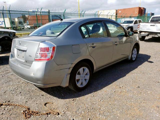 3N1AB61E57L693272 - 2007 NISSAN SENTRA 2.0 GRAY photo 4