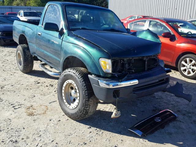 4TANM92N3XZ492743 - 1999 TOYOTA TACOMA PRE GREEN photo 1