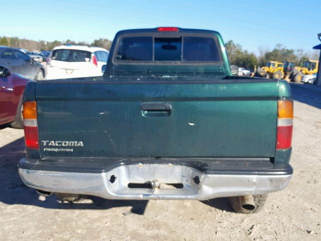 4TANM92N3XZ492743 - 1999 TOYOTA TACOMA PRE GREEN photo 6