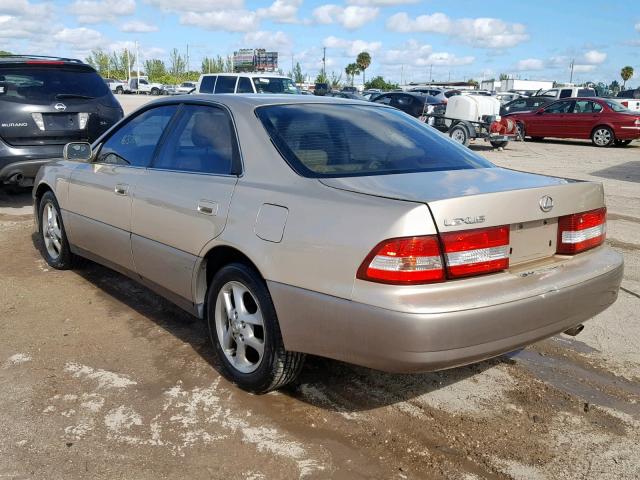 JT8BF28G010305826 - 2001 LEXUS ES 300 TAN photo 3