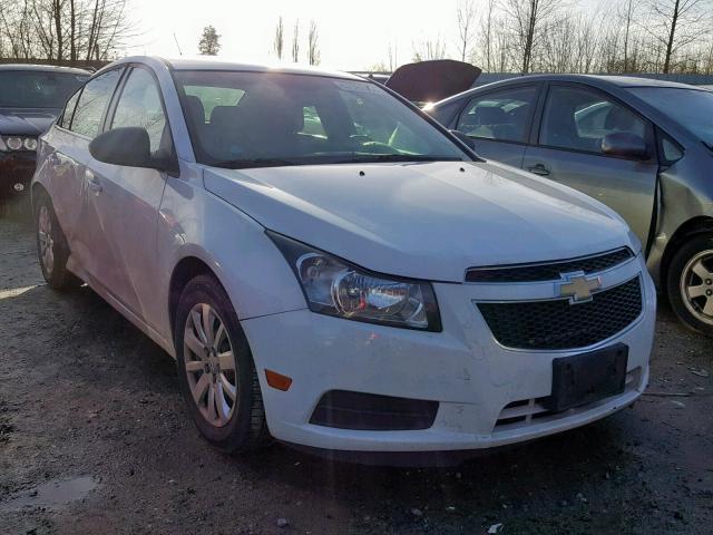 1G1PC5SH9B7153307 - 2011 CHEVROLET CRUZE LS WHITE photo 1