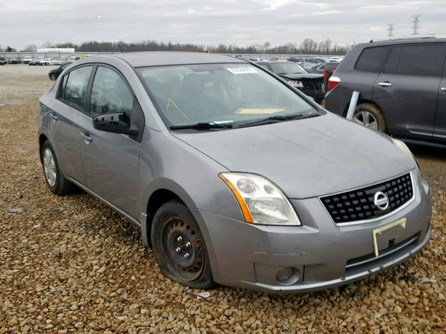 3N1AB61E08L643560 - 2008 NISSAN SENTRA 2.0 GRAY photo 1