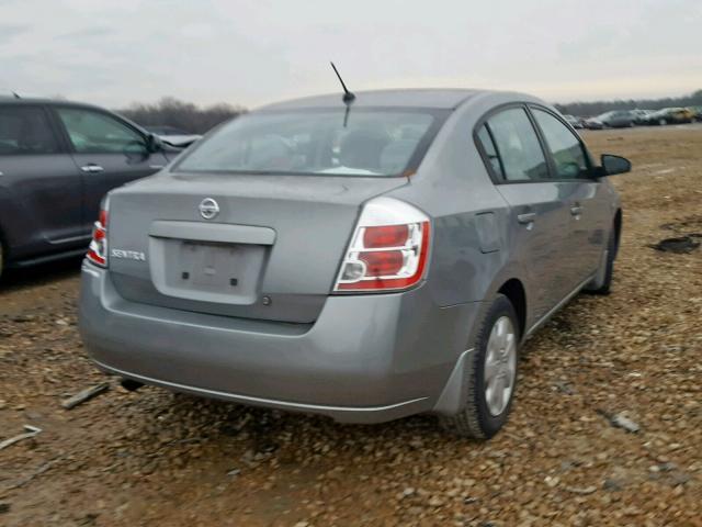 3N1AB61E08L643560 - 2008 NISSAN SENTRA 2.0 GRAY photo 4