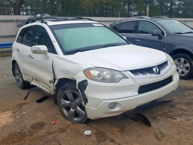 5J8TB18257A009950 - 2007 ACURA RDX WHITE photo 1