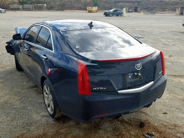 1G6AH5SX9E0155578 - 2014 CADILLAC ATS LUXURY BLACK photo 3