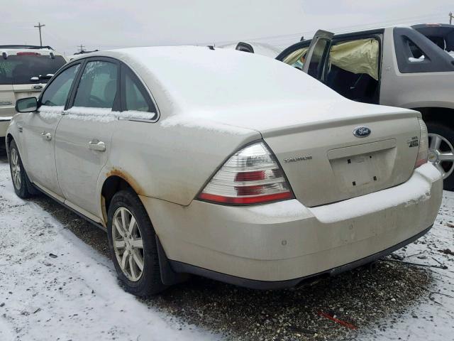 1FAHP24W38G151853 - 2008 FORD TAURUS SEL SILVER photo 3