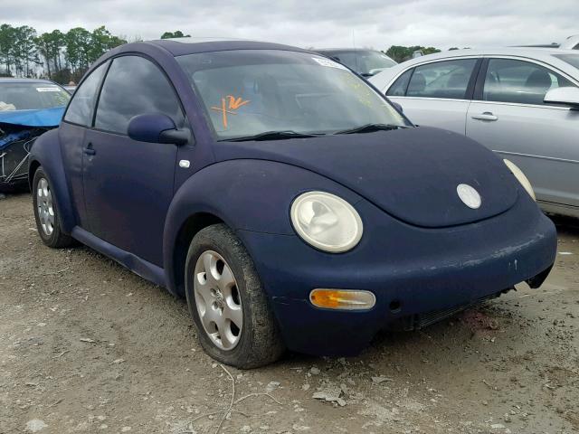 3VWCK21C33M429434 - 2003 VOLKSWAGEN NEW BEETLE BLUE photo 1