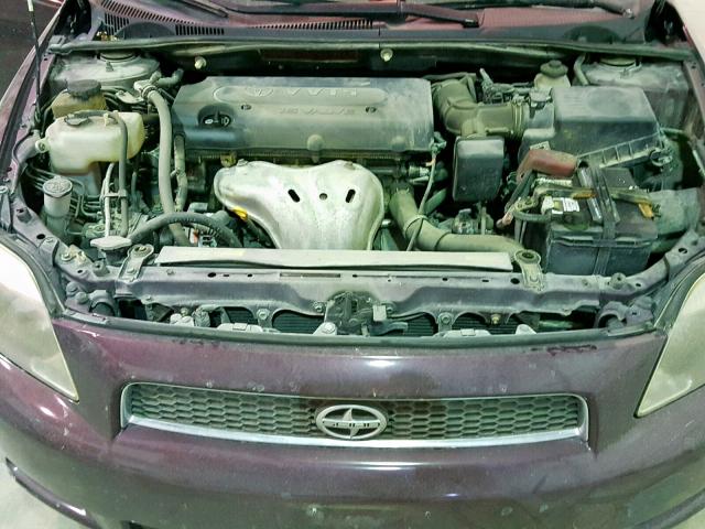 JTKDE177370200935 - 2007 TOYOTA SCION TC 栗色 照片 7