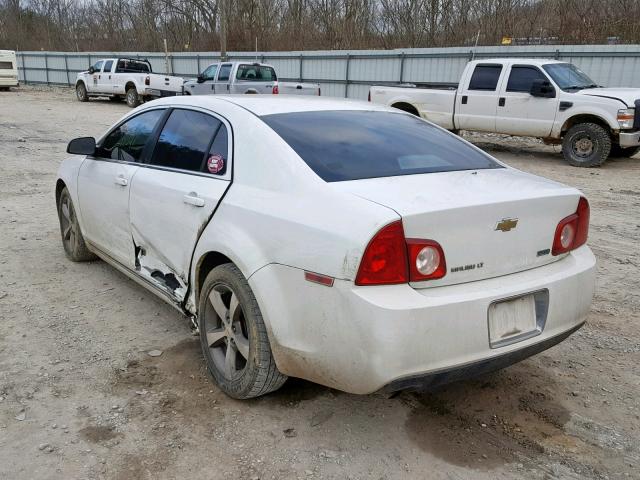 1G1ZC5EU7BF121236 - 2011 CHEVROLET MALIBU 1LT თეთრი ფოტო 3
