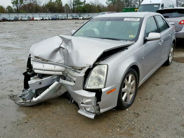 1G6DW677150131714 - 2005 CADILLAC STS SILVER photo 2