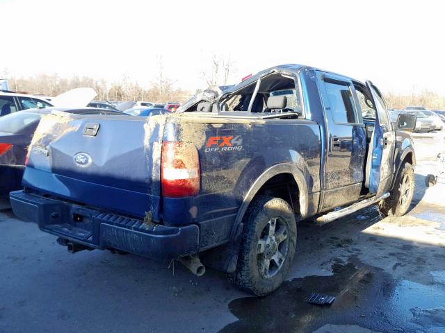 1FTPW14V58FB61199 - 2008 FORD F150 SUPER BLACK photo 4