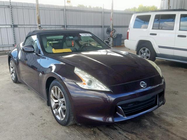 JN1AZ4FH6AM301657 - 2010 NISSAN 370Z PURPLE photo 1