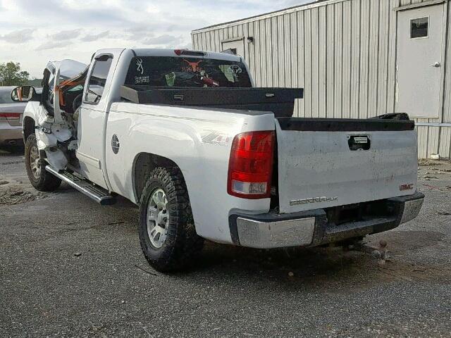 1GTEC19J37Z559045 - 2007 GMC NEW SIERRA WHITE photo 3