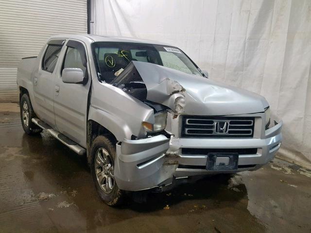 2HJYK16586H521392 - 2006 HONDA RIDGELINE SILVER photo 1