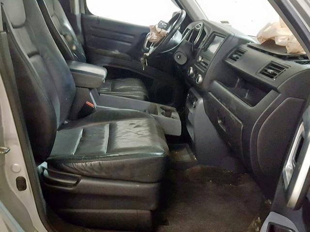 2HJYK16586H521392 - 2006 HONDA RIDGELINE SILVER photo 5