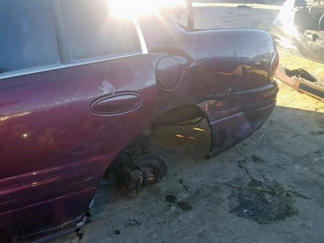 1G4HP54K344135538 - 2004 BUICK LESABRE CU BURGUNDY photo 10