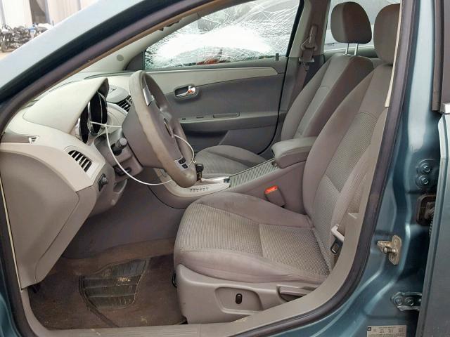 1G1ZG57B59F151099 - 2009 CHEVROLET MALIBU LS Көк фото 5