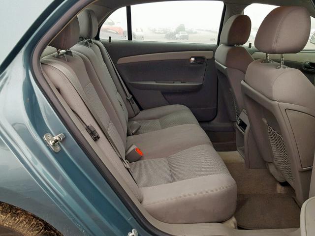 1G1ZG57B59F151099 - 2009 CHEVROLET MALIBU LS Көк фото 6