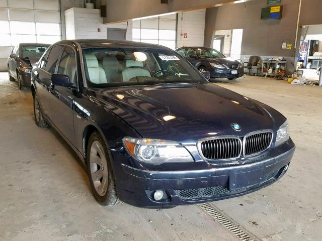 WBAHN83566DT28130 - 2006 BMW 750 LI BLUE photo 1