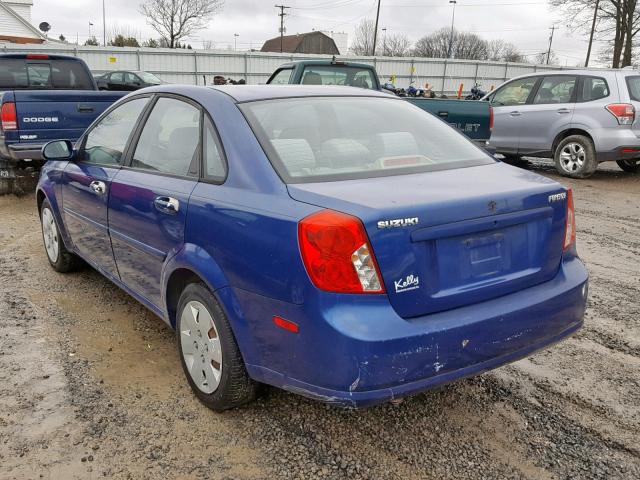 KL5JD56Z66K258294 - 2006 SUZUKI FORENZA BLUE photo 3