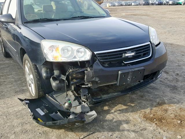 1G1ZU57N47F249671 - 2007 CHEVROLET MALIBU LTZ შავი ფოტო 9