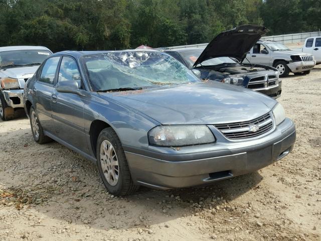 2G1WF52E059109028 - 2005 CHEVROLET IMPALA GRAY photo 1