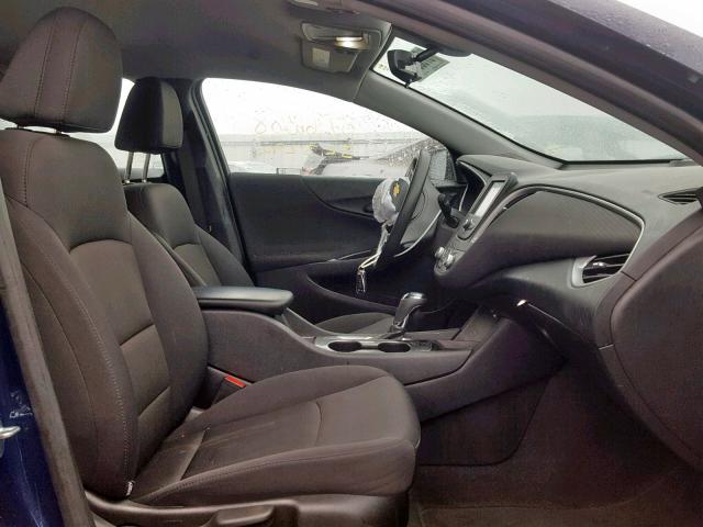 1G1ZB5STXGF328046 - 2016 CHEVROLET MALIBU LS BLUE photo 5