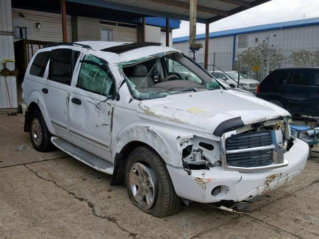 1D4HB58D34F189363 - 2004 DODGE DURANGO LI WHITE photo 1