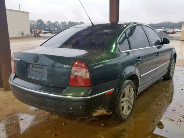 WVWAE63B45P022491 - 2005 VOLKSWAGEN PASSAT GLS GREEN photo 4