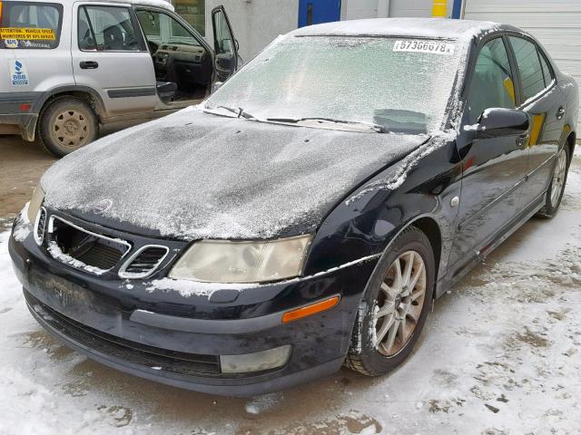 YS3FD46Y631050119 - 2003 SAAB 9-3 ARC BLACK photo 2