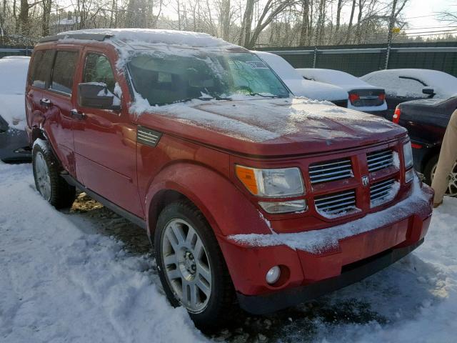 1D4PU4GKXAW157523 - 2010 DODGE NITRO HEAT RED photo 1