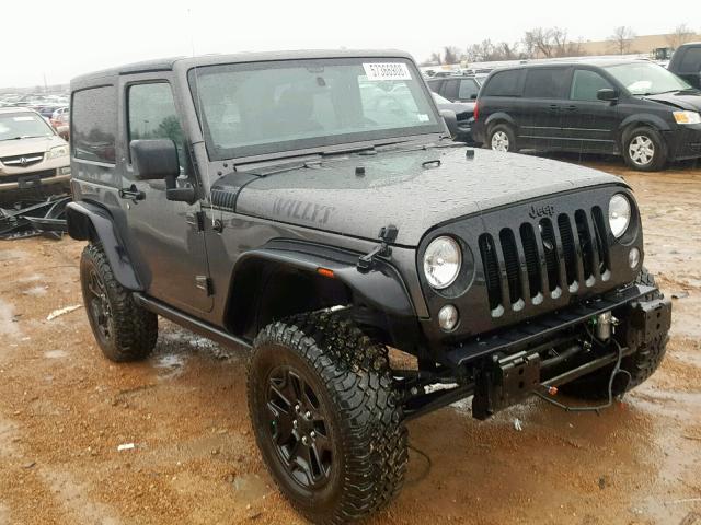 1C4AJWAG5GL339149 - 2016 JEEP WRANGLER S CHARCOAL photo 1