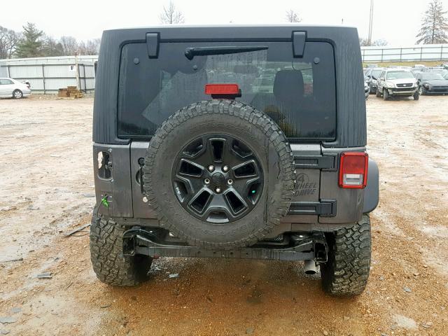 1C4AJWAG5GL339149 - 2016 JEEP WRANGLER S CHARCOAL photo 6