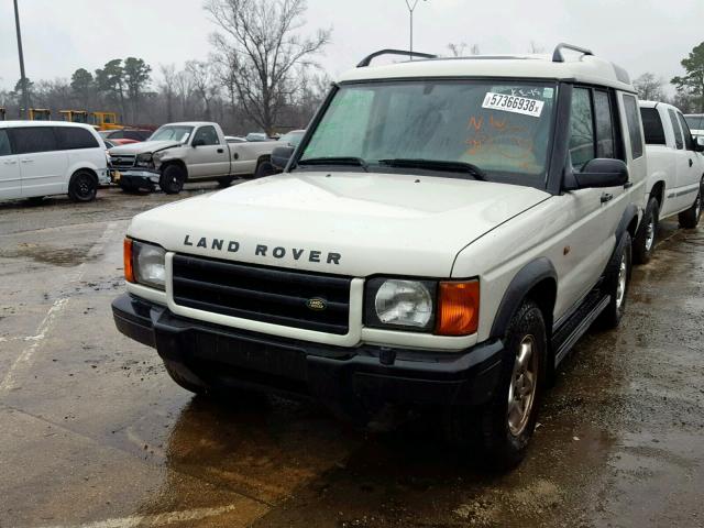 SALTY1240YA242846 - 2000 LAND ROVER DISCOVERY WHITE photo 2