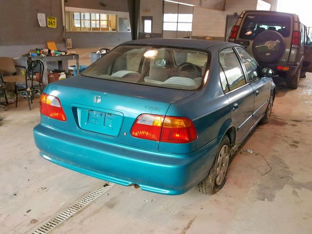 2HGEJ661XXH512829 - 1999 HONDA CIVIC BASE Yaşıl foto 4
