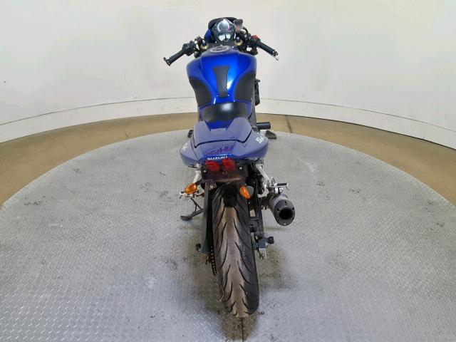 JS1VP53A552105674 - 2005 SUZUKI SV650 BLUE photo 9