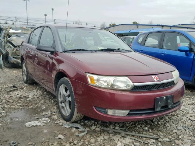 1G8AK52F93Z116756 - 2003 SATURN ION LEVEL BURGUNDY photo 1