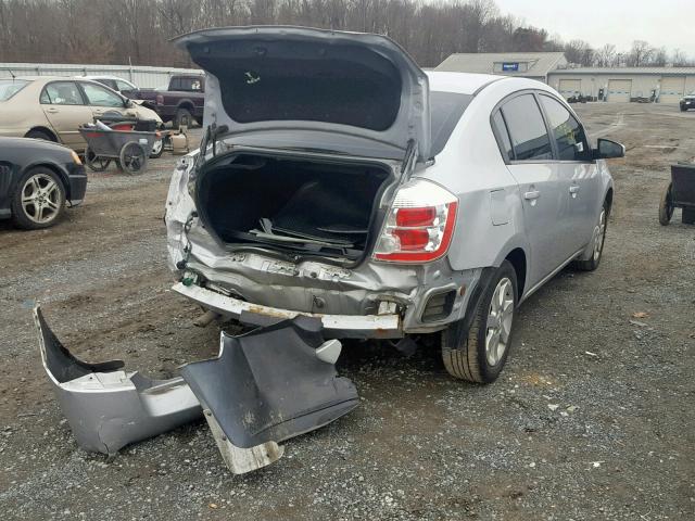 3N1AB61E89L636518 - 2009 NISSAN SENTRA 2.0 SILVER photo 4