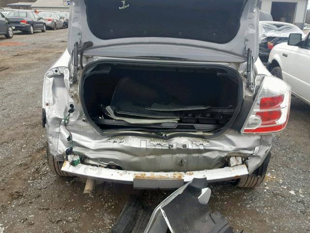 3N1AB61E89L636518 - 2009 NISSAN SENTRA 2.0 SILVER photo 9