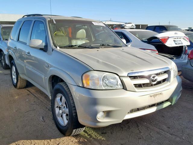 4F2CZ96185KM51714 - 2005 MAZDA TRIBUTE S TAN photo 1