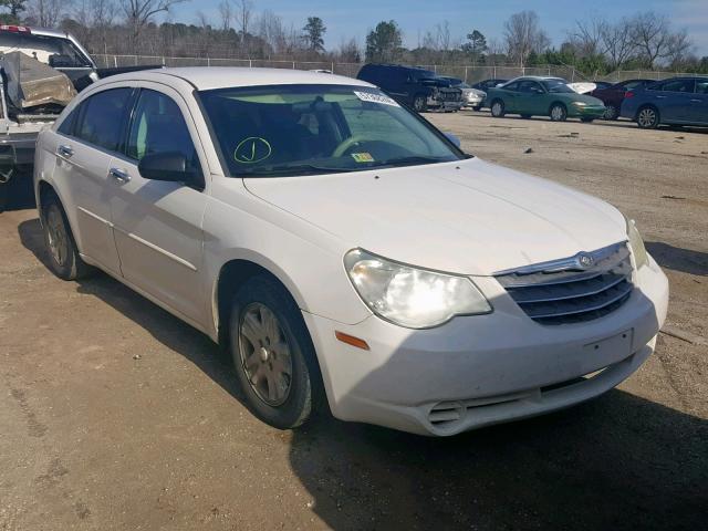 1C3LC46B99N537121 - 2009 CHRYSLER SEBRING LX WHITE photo 1