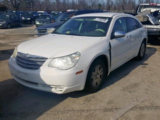 1C3LC46B99N537121 - 2009 CHRYSLER SEBRING LX WHITE photo 2