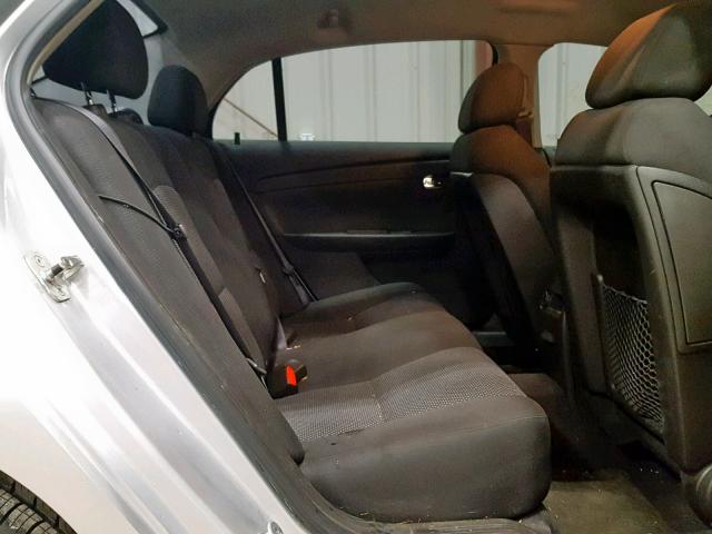 1G1ZH57B09F184301 - 2009 CHEVROLET MALIBU 1LT SILVER photo 6