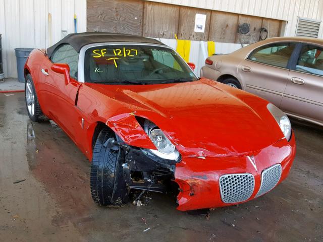 1G2MB35B16Y114871 - 2006 PONTIAC SOLSTICE RED photo 1